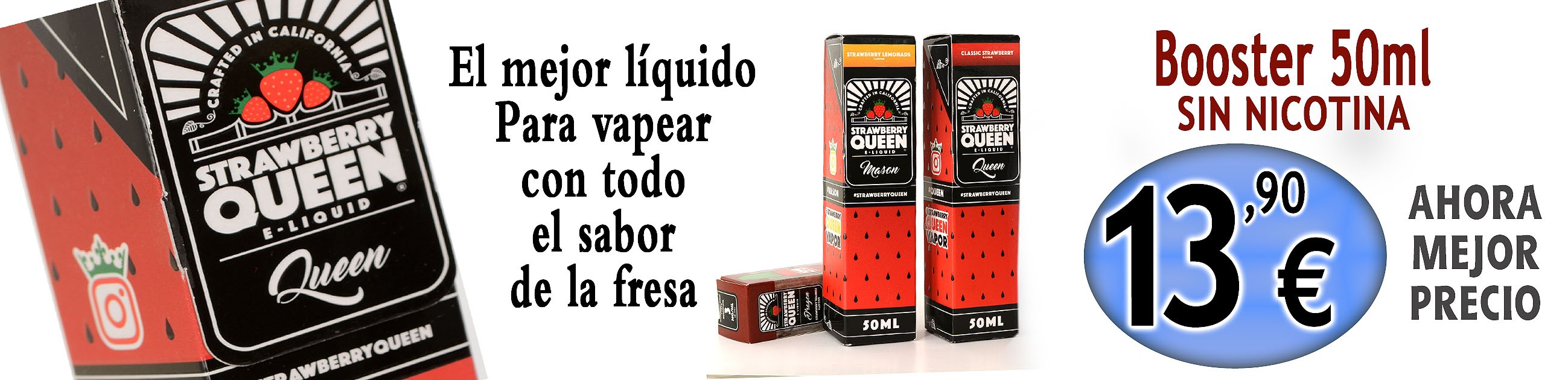 STRAWBERRY QUEEN Oferta 50 ml liquido